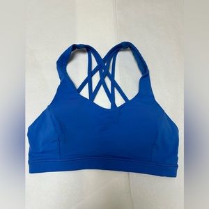 lululemon athletica Blue Sports Bra